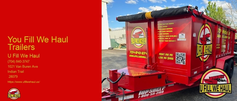 Cheap U Fill We Haul Dumpster Rental